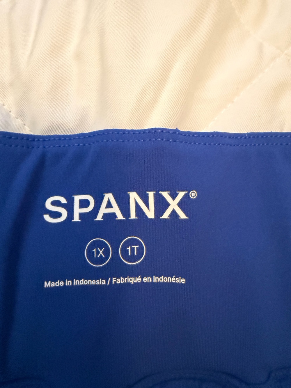 SPANX Women’s Royal Blue Athletic Shorts